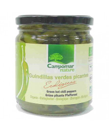 GUINDILLAS VERDES PICANTES CAMPOMAR NATURE 350GR BIO