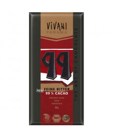 CHOCOLATE VIVANI 99% CON AZUCAR COCO 80GR BIO