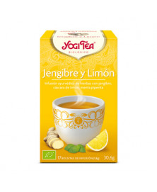 YOGI TEA JENGIBRE Y LIMON 17 UD BIO