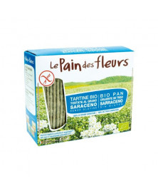 PAN DE FLORES TRIGO SARRACENO S/S, SIN GLUTEN 150 GR BIO