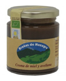 CREMA DE MIEL Y AVELLANAS 250 GR BIO