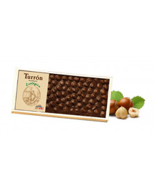 TURRÓN CHOCOLATE AVELLANA CHOCOLATES SOLE 200 GR BIO