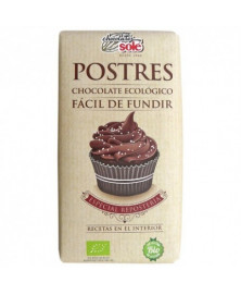 TABLETA CHOCOLATE PARA POSTRES 200GR BIO