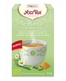 YOGI TEA BLANCO CON ALOE VERA 17UD BIO