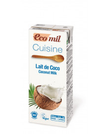 CREMA VEGETAL CUISINE COCO ECOMIL 200ML BIO