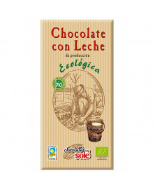 CHOCOLATE CON LECHE 100 GR BIO