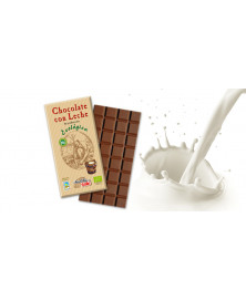 CHOCOLATE CON LECHE 25GR BIO