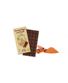 CHOCOLATE NEGRO 56% CANELA 100GR BIO