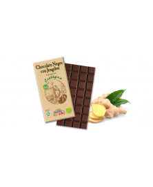 CHOCOLATE NEGRO CON JENGIBRE 100GR BIO