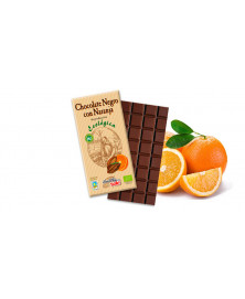 CHOCOLATE NEGRO CON NARANJA 100GR BIO