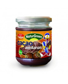 CREMA AVELLANA CACAO 200GR BIO