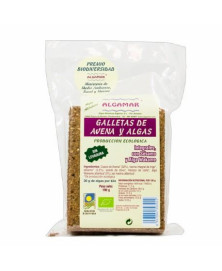 GALLETAS AVENA Y ALGAS ALGAMAR 160 GR BIO