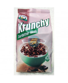 MUESLI KRUNCHY CHOCOLATE NEGRO AVELLANA BARNHOUSE 375GR BIO