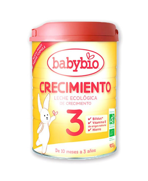LECHE CRECIMIENTO 3 BABYBIO 900GR BIO