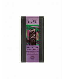 CHOCOLATE VIVANI NEGRO AVELLANAS ENTERAS 100GR BIO