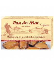 MEJILLONES ESCABECHE PAN DO MAR 115 GR BIO