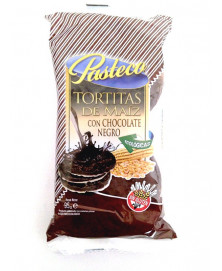 TORTITAS MAIZ CHOCO NEGRO 95GR BIO