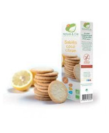 GALLETAS COCO Y LIMÓN SIN GLUTEN NATURE&CIE 125 GR BIO