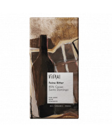 Chocolate Negro Vivani 85% Cacano Santo Domingo 80 gr Bio