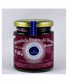 Mermelada frutos del bosque, sin azucar 250 gr Bio, Los Arandanos