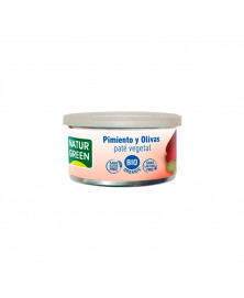 PATE PIMIENTO Y OLIVAS NATURGREEN 125 GR BIO