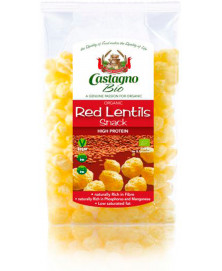 Snack de Lentejas Rojas Castagno 5. gr Bio