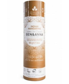 Desodorante de bicarbonato, sin aluminio Benn&Anna, Indian Mandarín