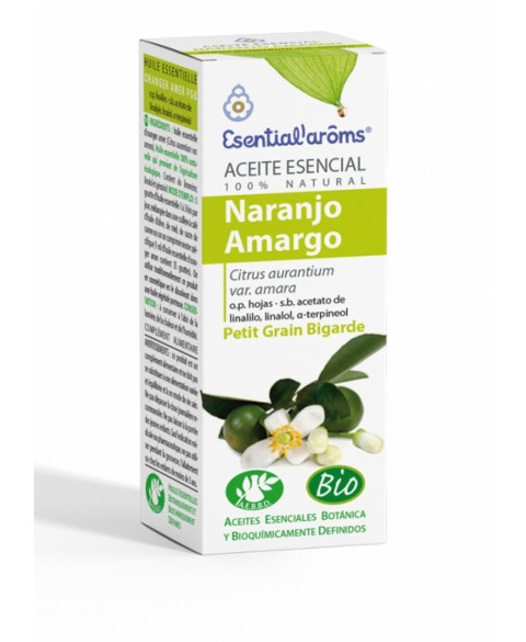 Aceite esencia naranjo amargo Essential Aroms 10 ml Bio