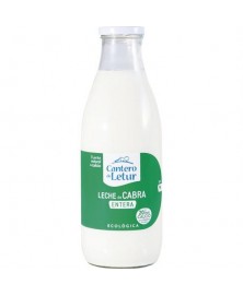 Leche de cabra entero Cantero de Letur 1 l Bio