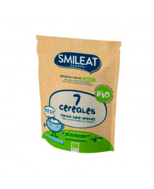 Papilla 7 cereales Smileat 20 gr Bio