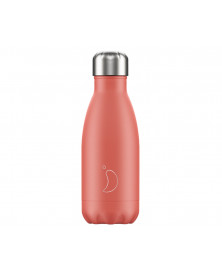 BOTELLA CHILLY´S INOX CORAL PASTEL 260 ML