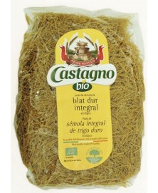 Fideos Trigo Integral de Castagno 500 Gr Bio