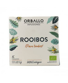 INFUSIÓN ROOIBOS ORBALLO 15 UDS BIO