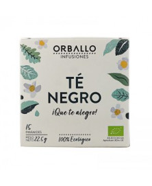 INFUSIÓN TÉ NEGRO ORBALLO 15 UDS BIO