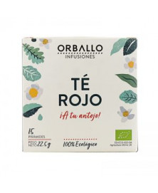 INFUSIÓN TÉ ROJO ORBALLO 15 UDS BIO