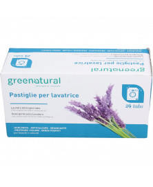 DETERGENTE EN PASTILLAS DE LAVANDA GREEN NATURAL 24 UDS