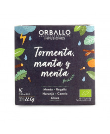 Infusión Tormenta, Manta y Menta Orballo 15 Uds Bio