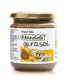 Puré de Semillas de Girasol Tostadas Mandolé 325 Gr Bio