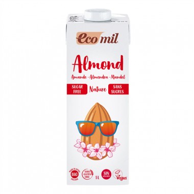 BEBIDA ALMENDRA NATURE ECOMIL SIN AZUCAR 1L BIO