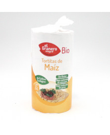 Tortitas de Maíz de El Granero Integral Con Sal 110 Gr Bio