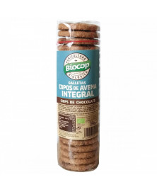 GALLETAS COPOS AVENA INTEGRAL CON CHIPS DE CHOCOLATE BIOCOP 250 GR BIO