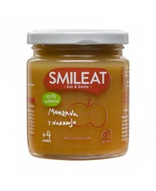 POTITO MANZANA Y NARANJA SMILEAT 130 GR BIO