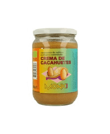 CREMA DE CACAHUETE MONKI 650 GR BIO