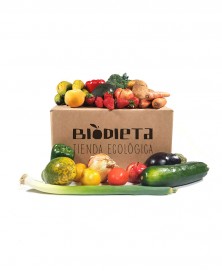 CESTA FRUTAS Y VERDURAS ECOLÓGICAS VEGANA GRANDE