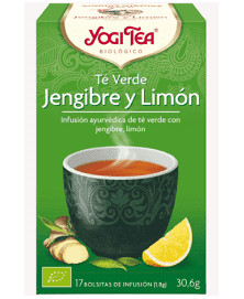 YOGI TEA JENGIBRE Y LIMÓN 17 UD BIO