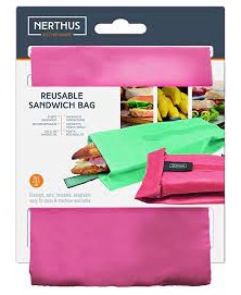 BOLSA PORTA BOCADILLOS UNICORNIOS