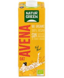 BEBIDA AVENA CALCIO NATURGREEN 1L BIO