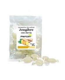 Caramelos Jengibre Stevia 50 gr