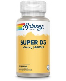 SUPER D3 4000UI 100 CAPSULAS SOLARAY