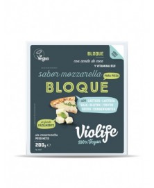 Bloque Vegano Sabor Mozzarella Especial Pizza 200 Gr